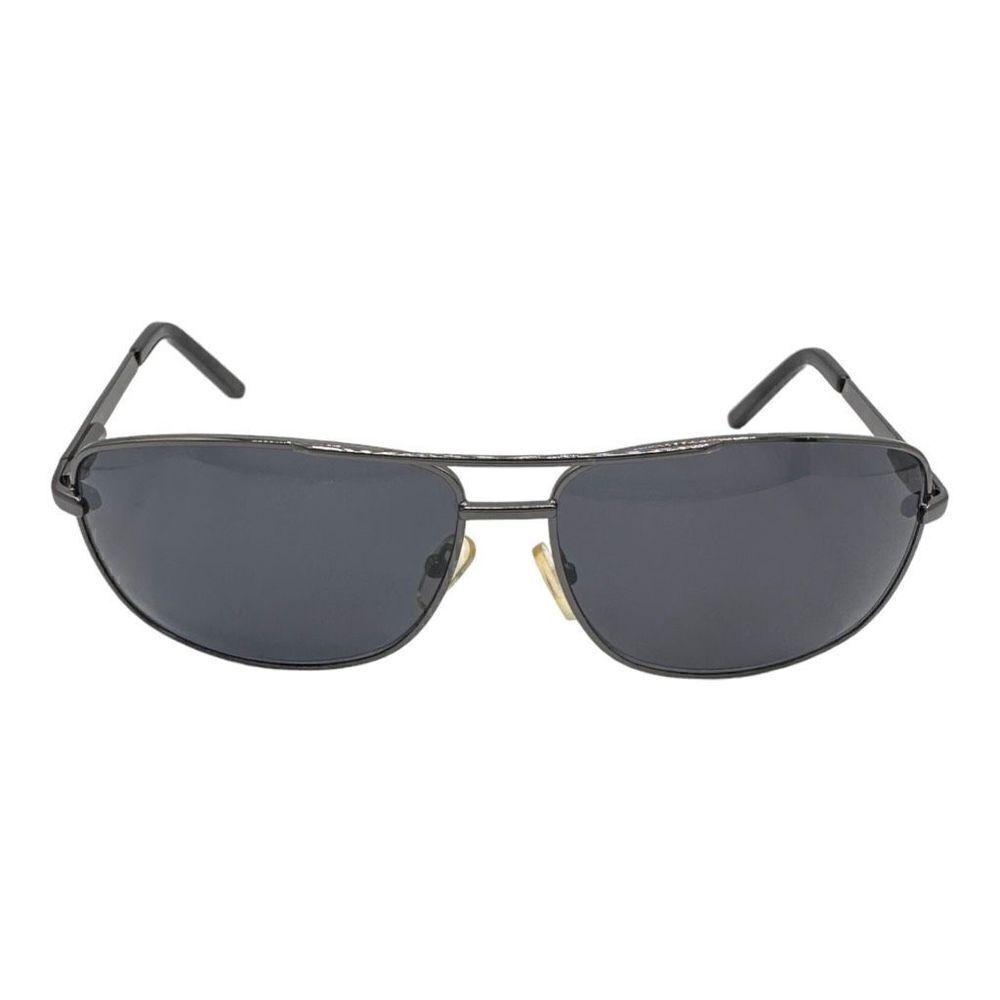 Aviator style sunglasses black/silver kc104